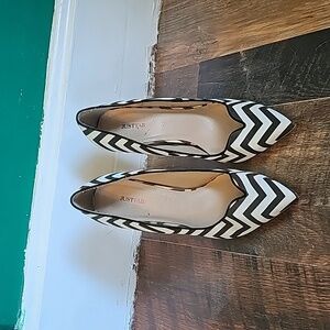 Just fab chevron heels
